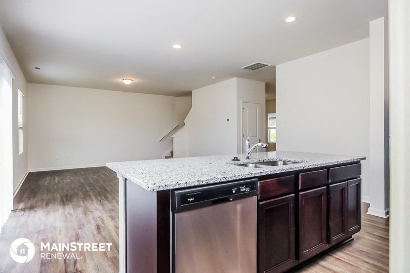 the kitchen is clean and ready for us to use