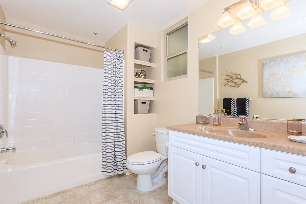 Spacious Bathroom at Meridian Place, Northridge, CA, 91324