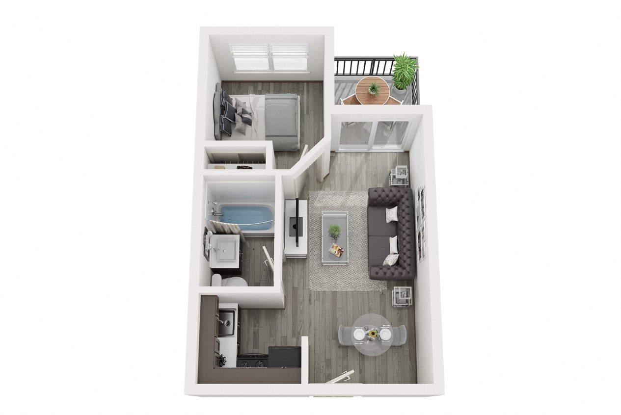 1 bedroom