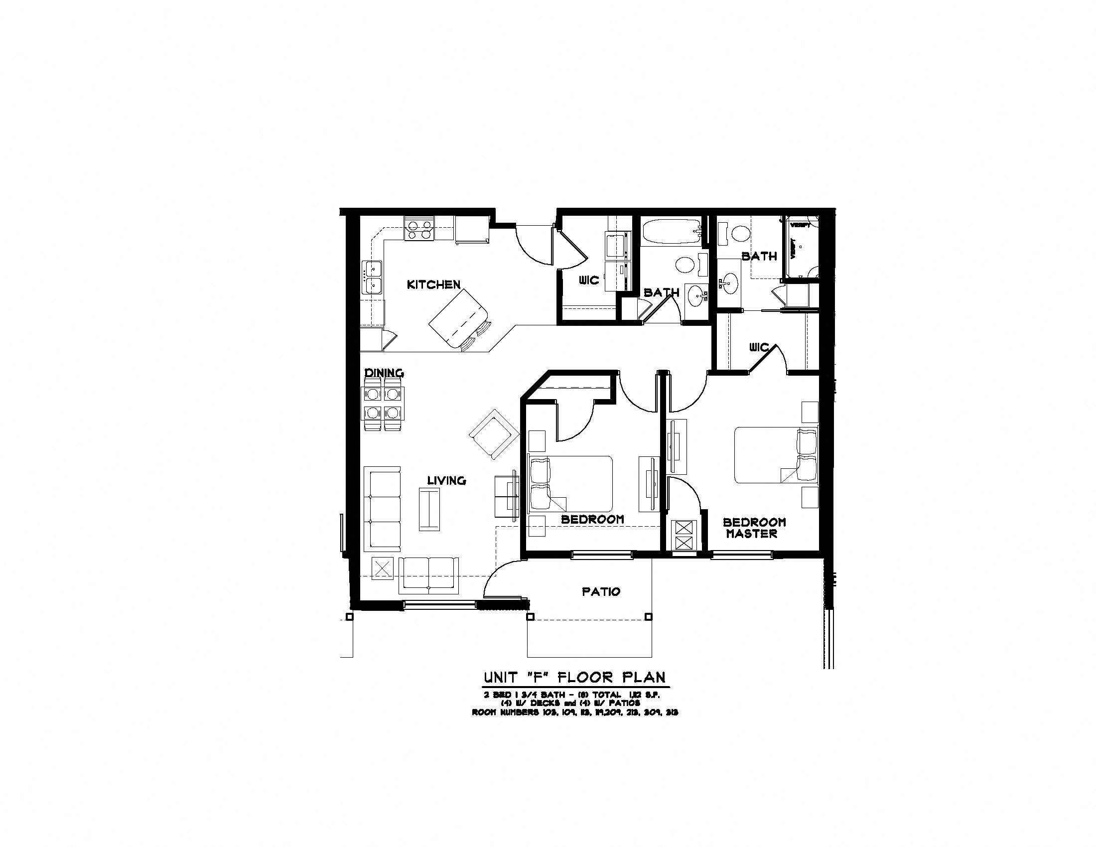 2 Bedroom 2 Bathroom