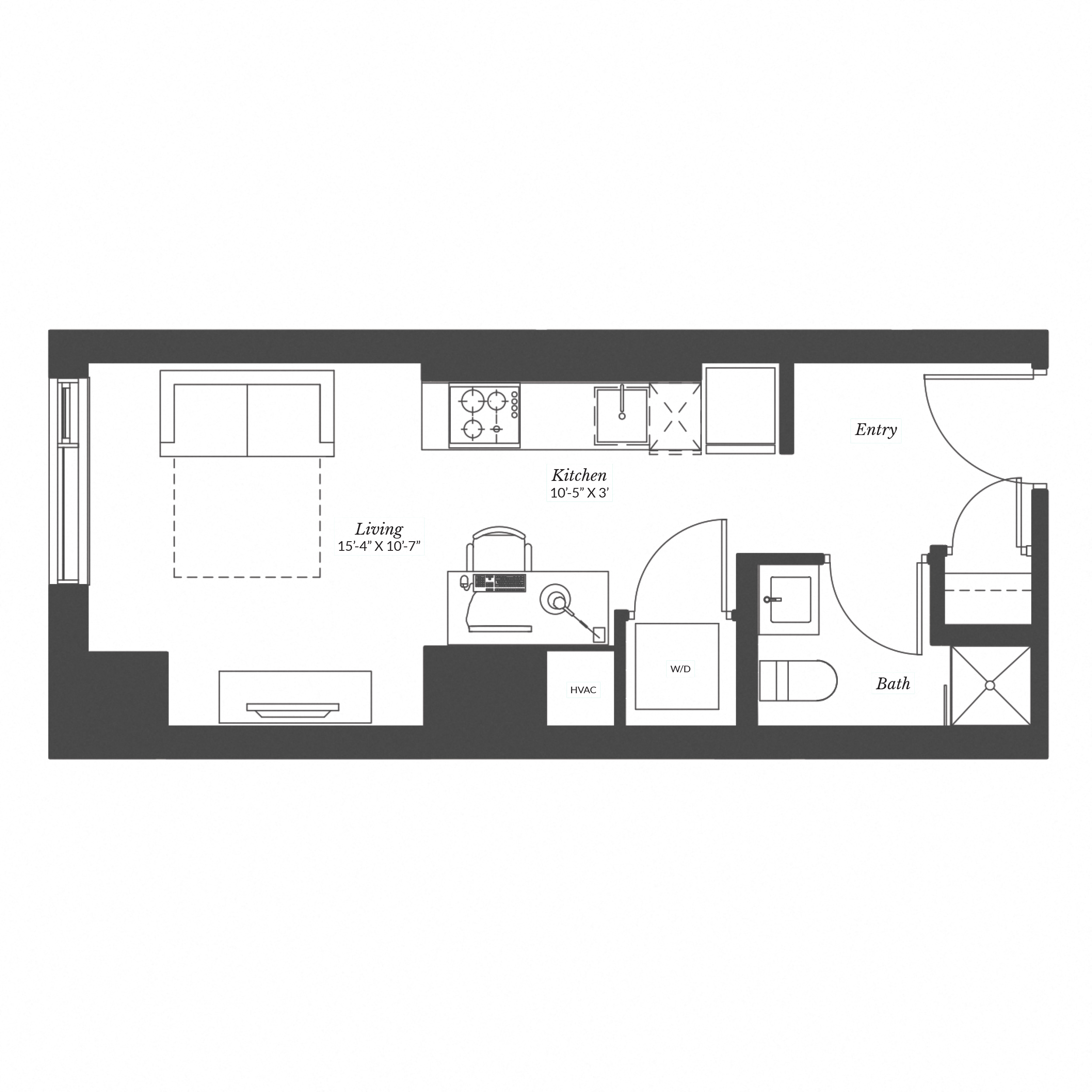 Studio Plan 0B