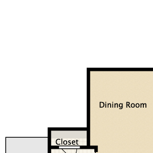 1 bedroom, 1 bathroom