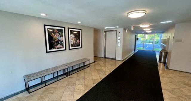 Typical Lobby at Cultural Gardens Apartments