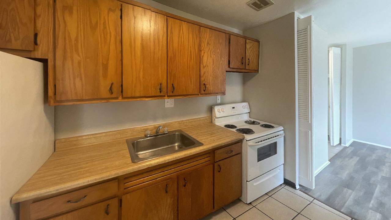 2 Bedroom 1 Bath Kitchen