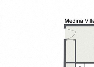 2bed 1bath 896 Floor Plan 2bed 1bath 896 Floor Plan at Medina Village Apartments - SPM, Integrity Realty LLC, Medina, OH