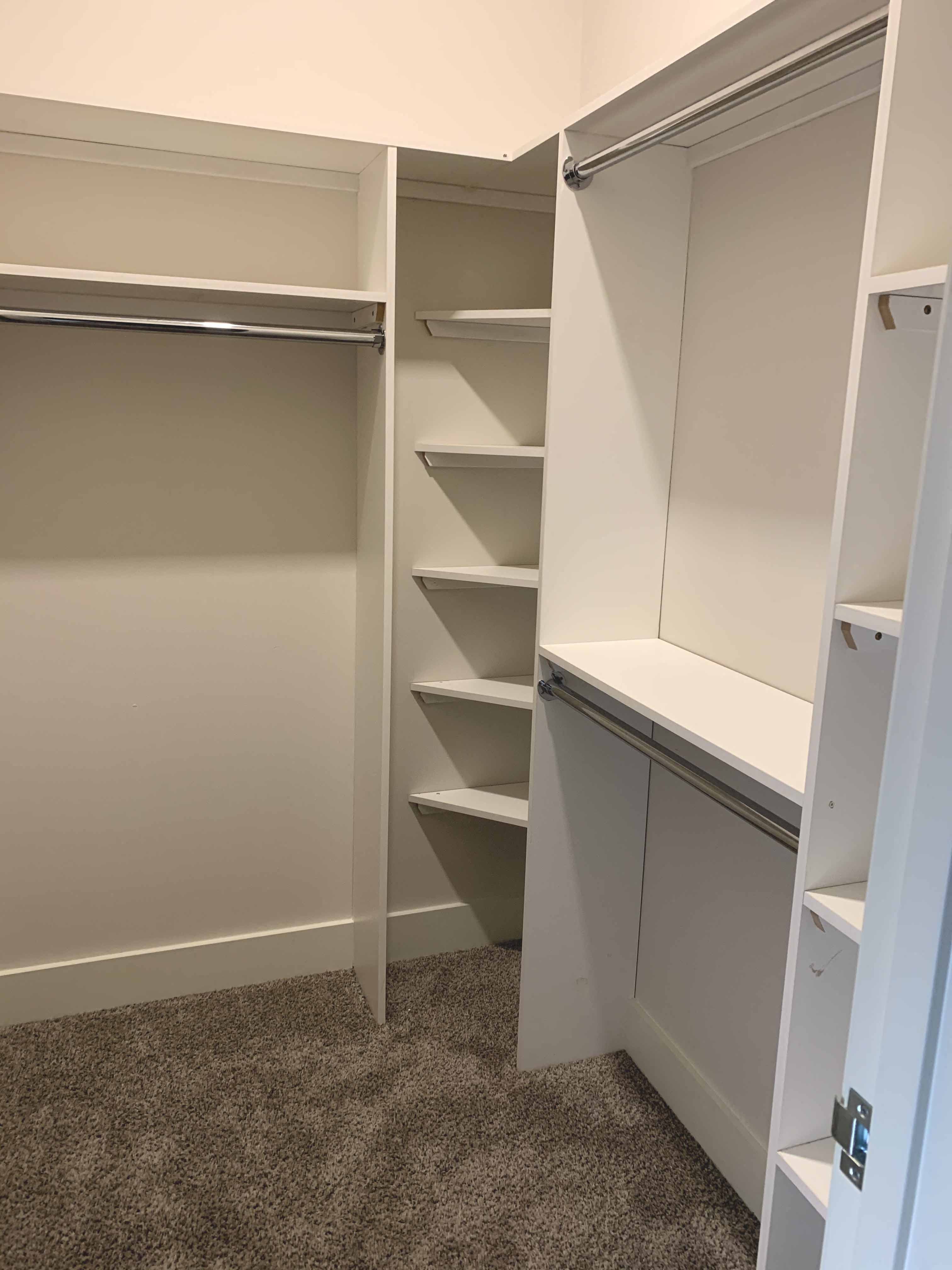 Expansive Walk-in Closets at San Sofia Luxury Apartments, Ohio, 44113