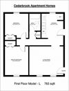 2 Bedroom Garden