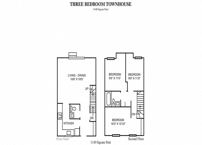3 Bedroom Townhouse