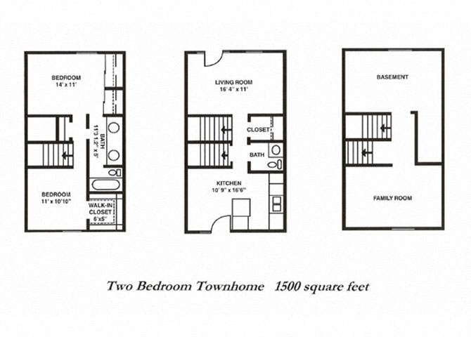 Townhome Floor Plan