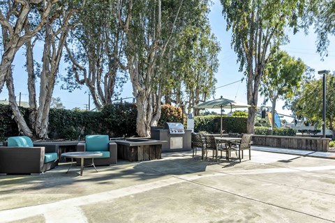 exterior patio area