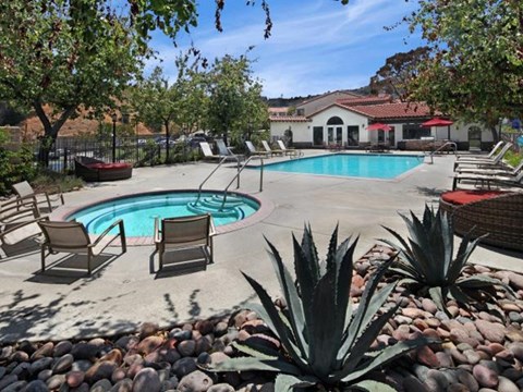 Outdoor Pool and Spa