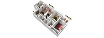 3 Bed 2 Bath 3A Floorplan