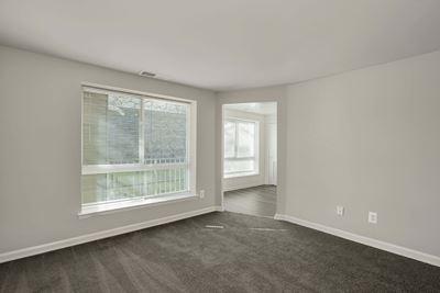 Open room with large window