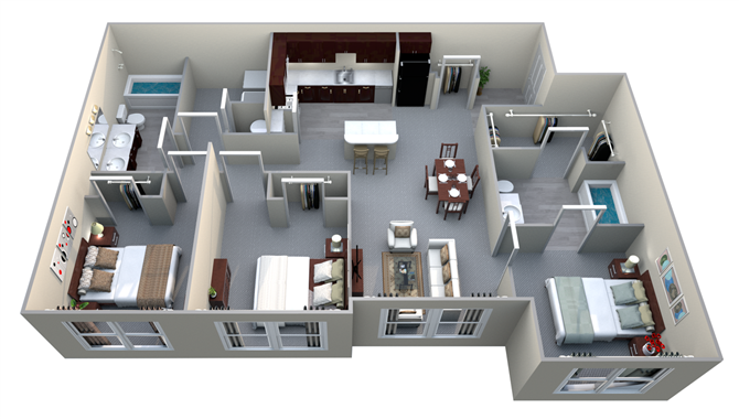 C1 Floor Plan Layout