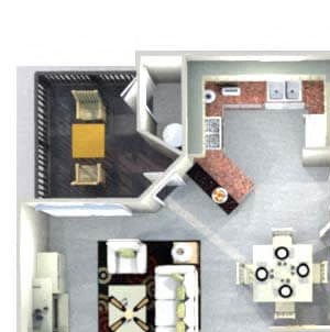 2 bedroom apartment floor plans
