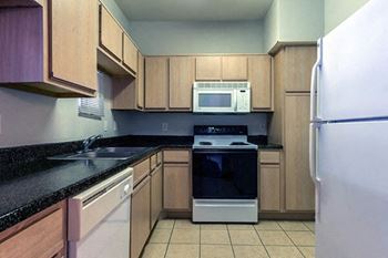 Fully Equipped Apartment Kitchen
