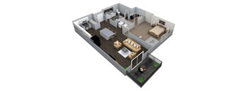 1 Bedroom 1 Bathroom