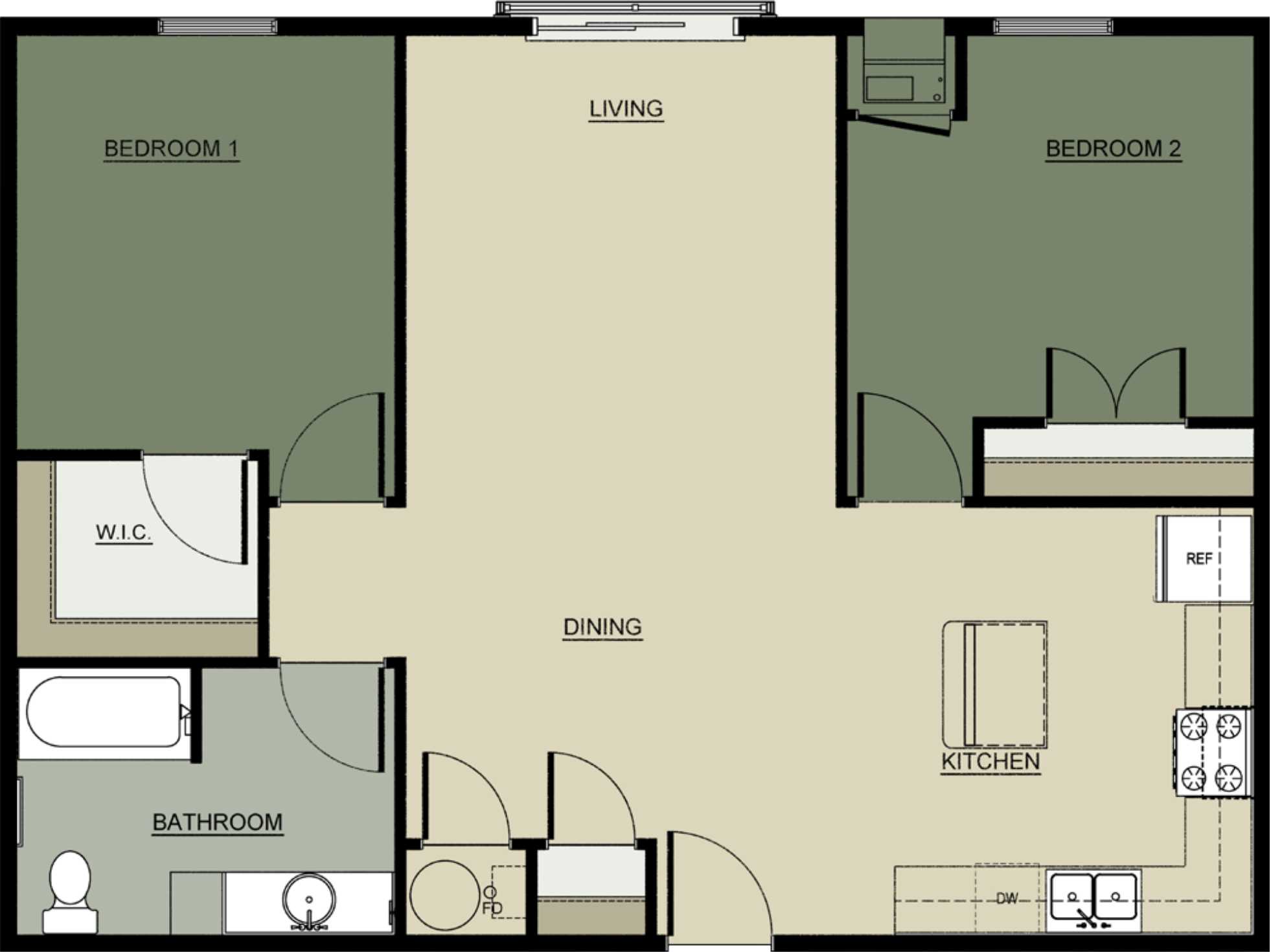 1601 15th Street SE 1-3 Beds Apartment for Rent - Photo Gallery 3