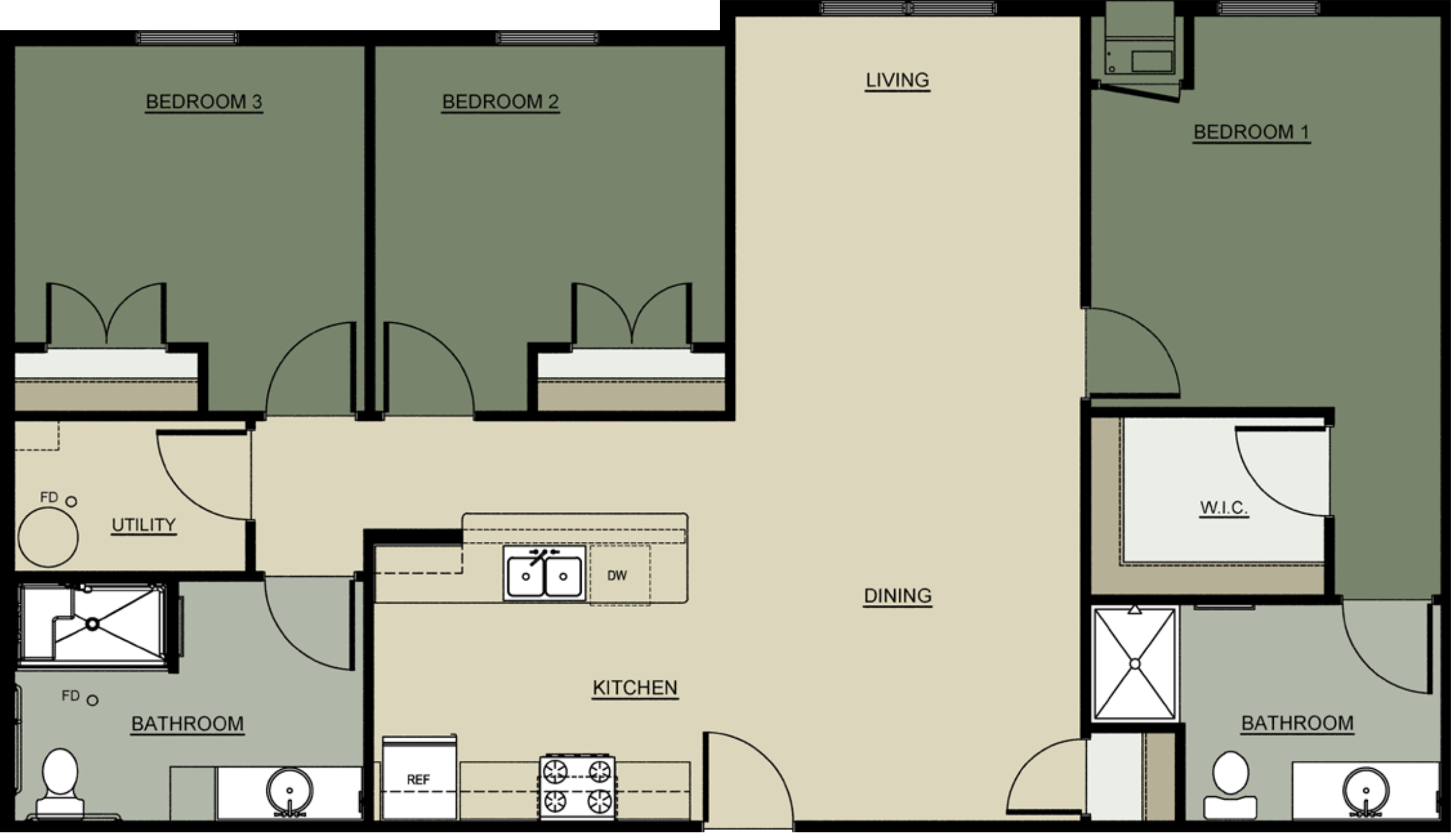 1601 15th Street SE 1-3 Beds Apartment for Rent - Photo Gallery 5