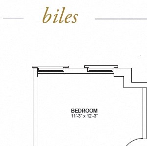 Biles floorplan Biles
