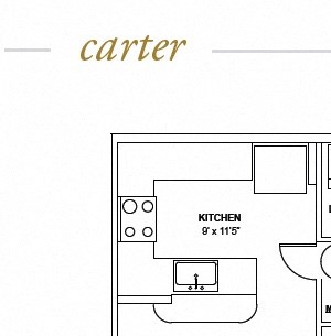 Carter Floorplan Carter