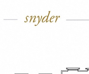 Snyder Floorplan Snyder