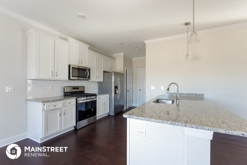 the kitchen is clean and ready for us to use