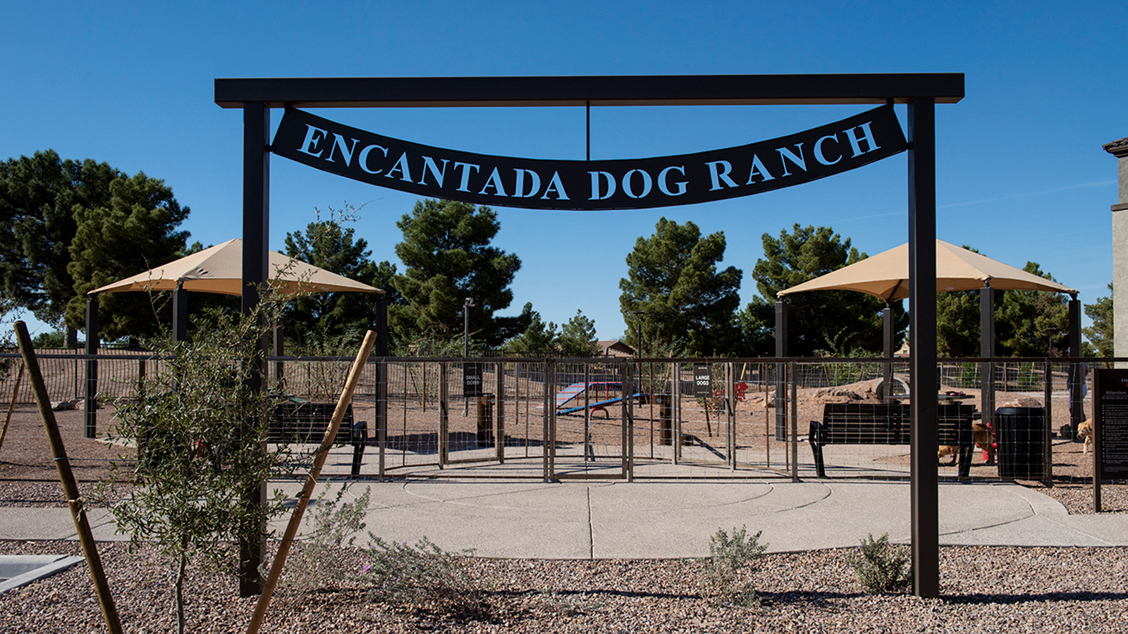 Encantada Continental Reserve Dog Ranch Entrance