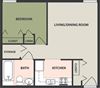 1-Bedroom, 1-Bath