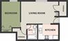 1-Bedroom, 1-Bath, Garden