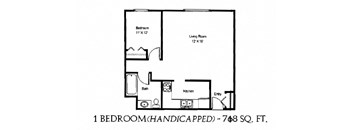 1 BD 1 BATH HC
