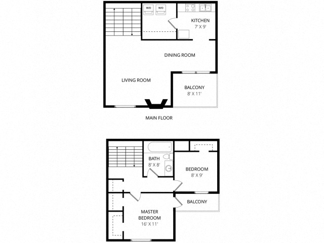Two Story Terrace Renovated
