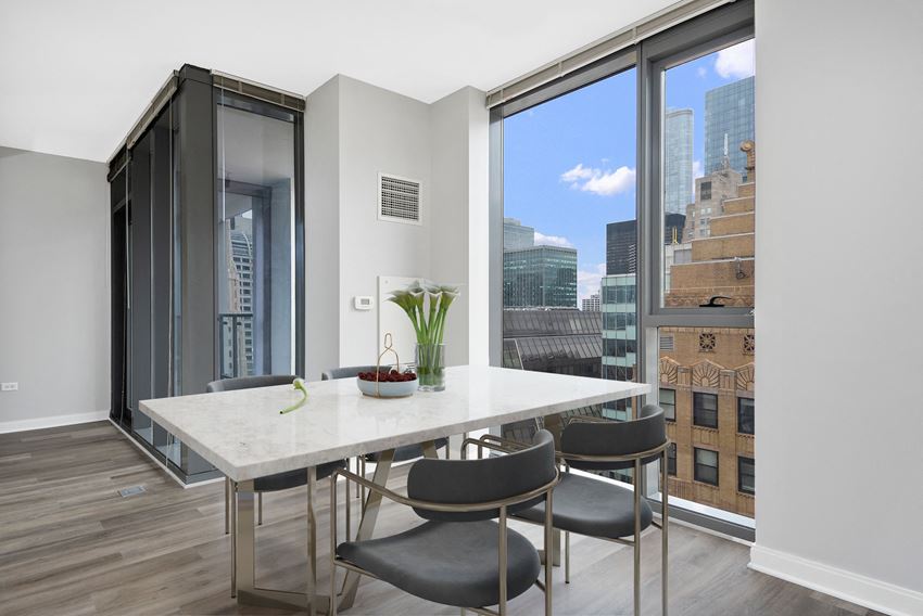 One bedroom dining room with two person dining set - Photo Gallery