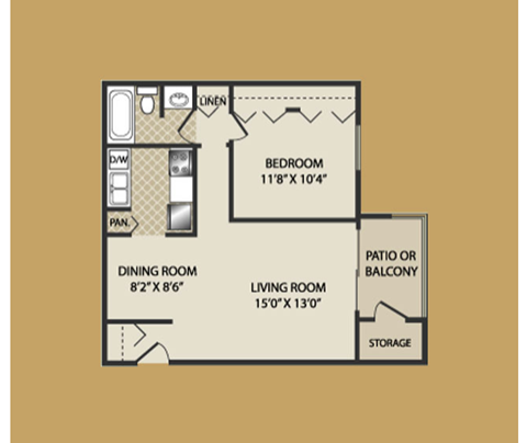 2302 High Ridge Trail 1 Bed Apartment, Townhouse for Rent - Photo Gallery 17