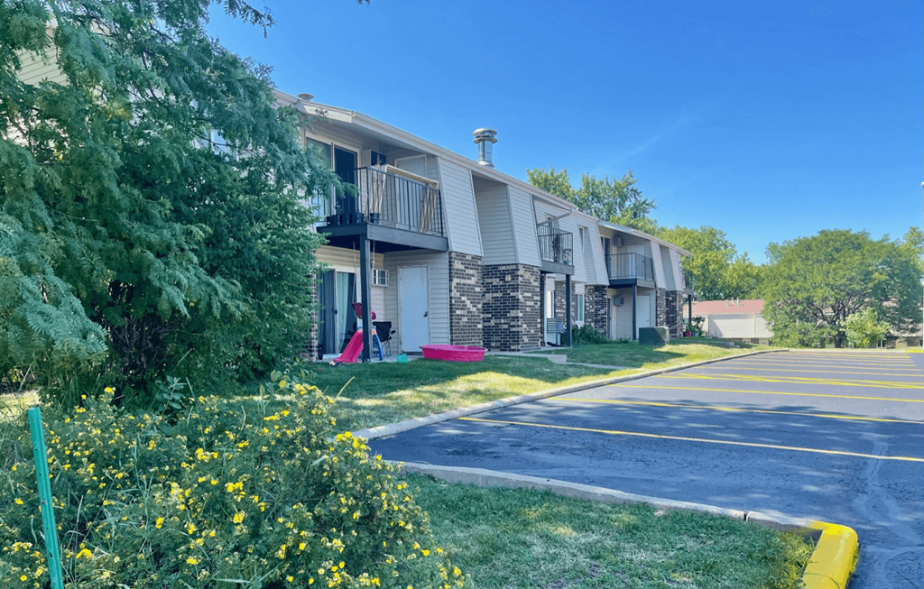 our apartments are located in a quiet neighborhood with ample parking