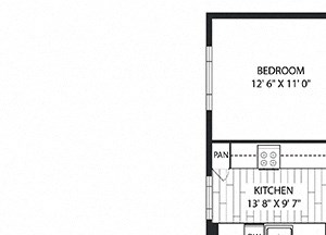 Cedar Floor Plan Cedar Floor Plan at The Sur, Arlington