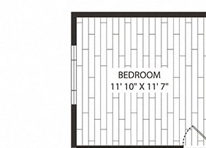 Douglass Floor Plan Douglass Floor Plan at The Sur, Arlington, VA, 22202
