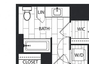 Jeffrey Floor Plan Jeffrey Floor Plan at The Sur, Virginia, 22202