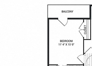 Monterey Floor Plan Monterey Floor Plan at The Sur, Virginia, 22202
