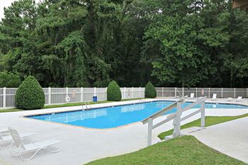 pool at apartment