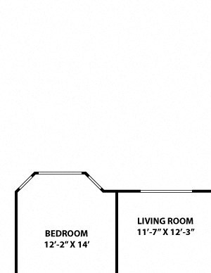 Alamo Floorplan - 2 bed, 2 bath, 1,131 square feet. Alamo Floorplan - 2 bed, 2 bath, 1,131 square feet.