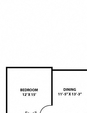 Magnolia Floorplan - 2 bed, 2 bath, 1,224 square feet. Magnolia Floorplan - 2 bed, 2 bath, 1,224 square feet.