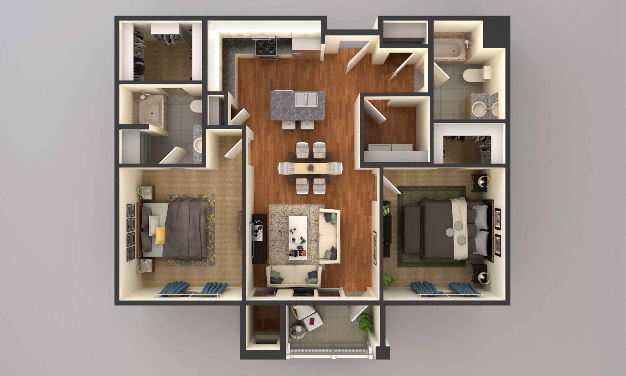 2 Bedroom