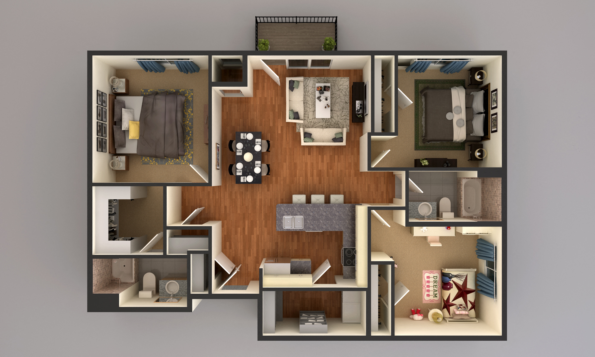 3 Bedroom