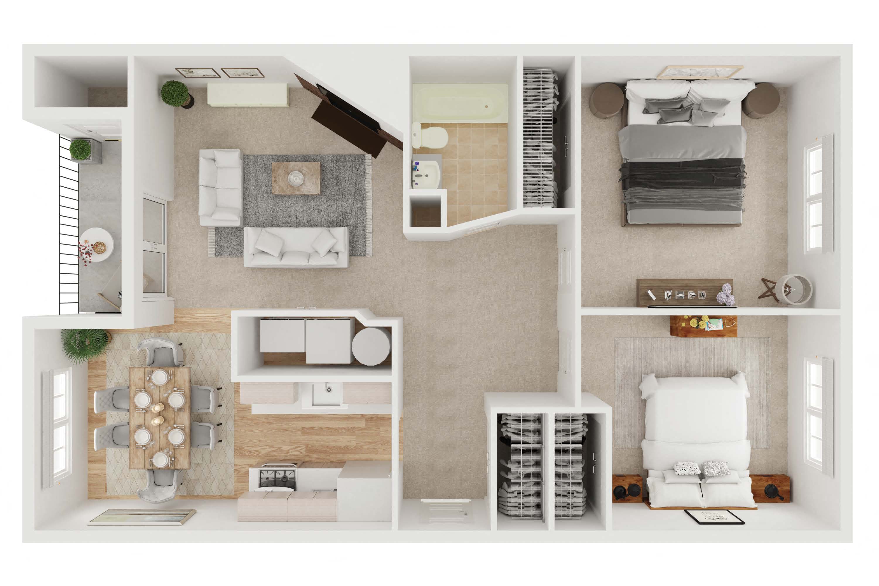 330 Vuemont Place NE 1-2 Beds Apartment, Affordable for Rent - Photo Gallery 16