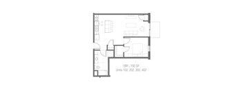 1 Bedroom - 02