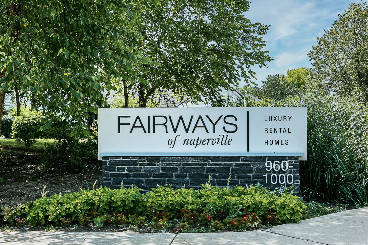 Fairways of Naperville Apartments Entrance