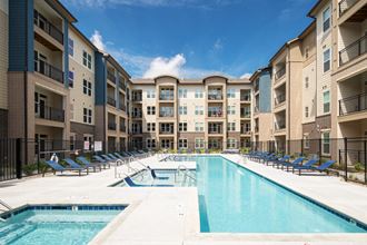 our apartments at the district feature a swimming pool