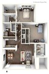 2 Bedroom 2 Bath | 930 SF