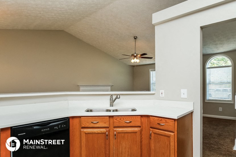 the kitchen is clean and ready for us to use